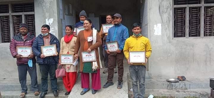 लालीगुराँस सामुदायिक वनको अध्यक्षमा रावत