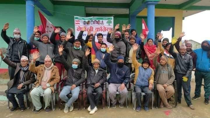 रानीकुण्टामा नेपाली काङ्ग्रेसको टोल  कार्य समिति  गठन