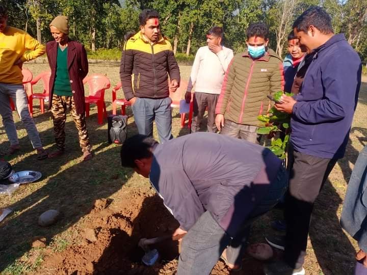मोहन्याल ३ ,राङ्गामलेखामा सामुदायिक स्वास्थ्य इकाई भवनको शिलान्यास