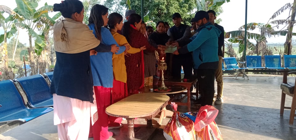 तेस्रो पुन्यतिथिको अवसरमा असायहरु लाई सहयोग प्रदान