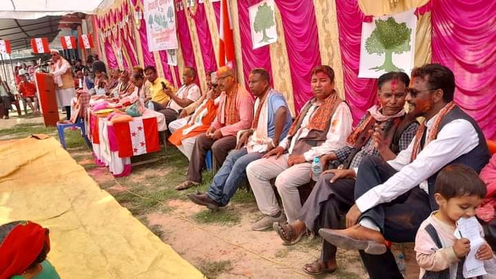 बर्दगोरियामा काङ्ग्रेसको होलि मिलन तथा पार्टि कार्यलय उद्घाटन कार्यक्रम सम्पन्न