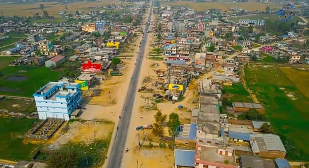 बौनिया बजारमा ढल निकासको सर्वे गरियो