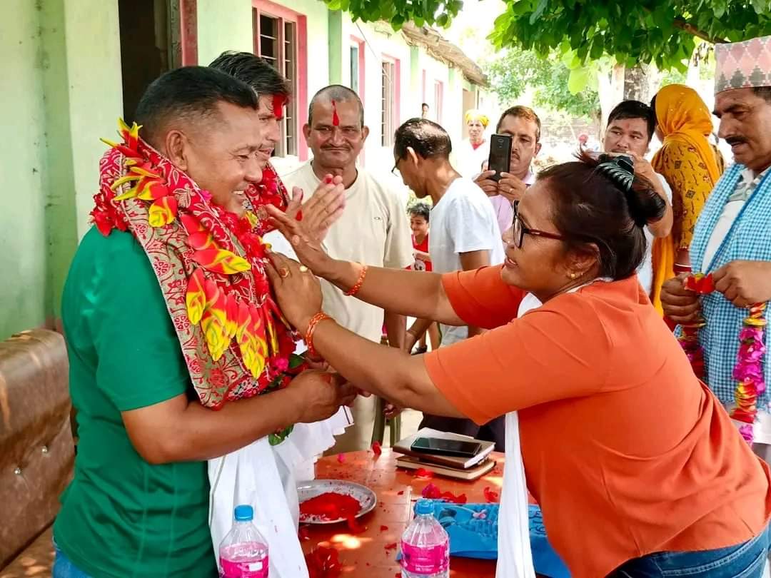 राष्ट्रिय प्रजातन्त्र पार्टीले गर्‍यो  बर्दगोरियाका नवनिर्वाचित जनप्रतिनिधिलाई  सम्मान