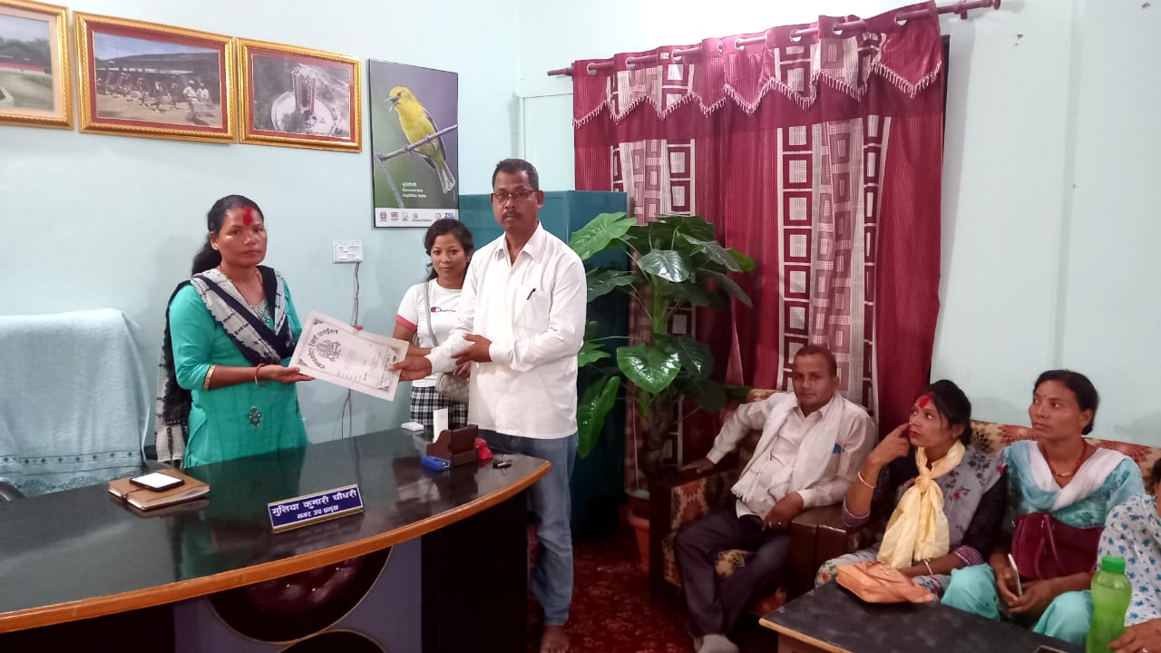 घोडाघोडीको निति तथा कार्यक्रमका लागि खाद्य अधिकार सञ्जालको सुझाब पेश