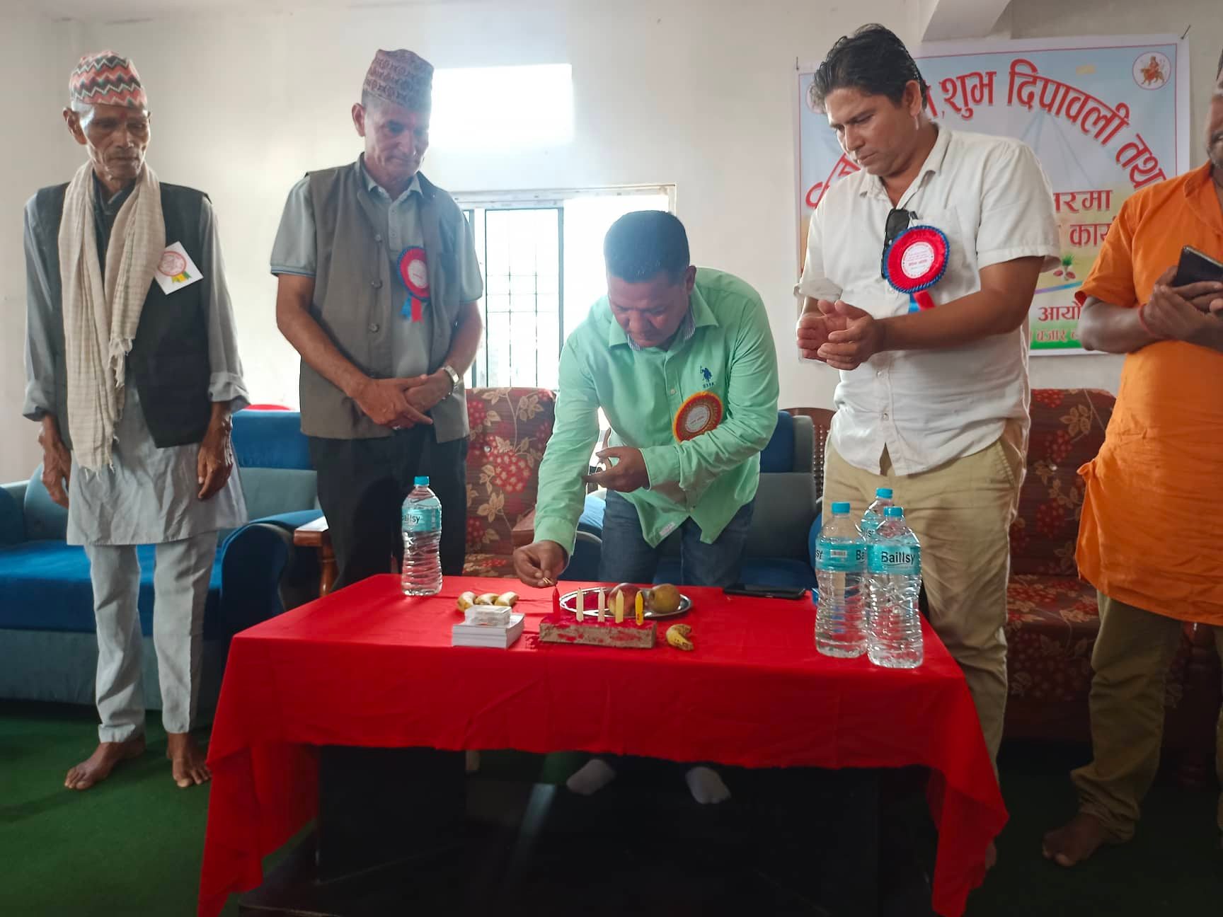 बजार व्यवस्थापन समितीको शुभकामना आदानप्रदान कार्यक्रम सम्पन्न