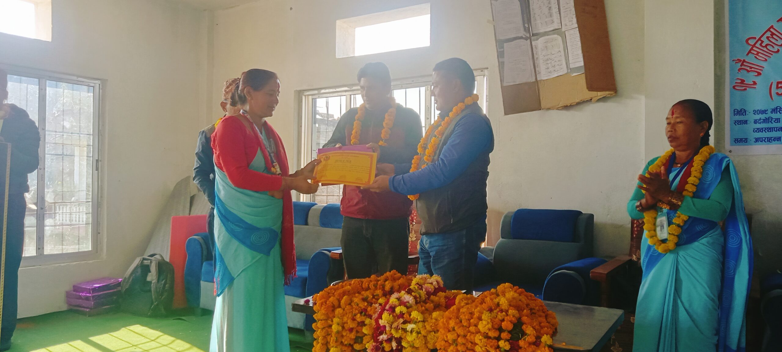 बर्दगोरियामा १९औं महिला स्वास्थ्य स्वयंसेविका दिवस मनाइयो