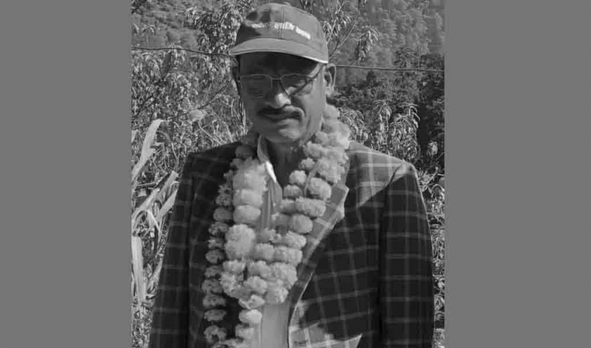 कैलालीका जिल्ला समन्वय समिति संयोजक कलेलको निधन