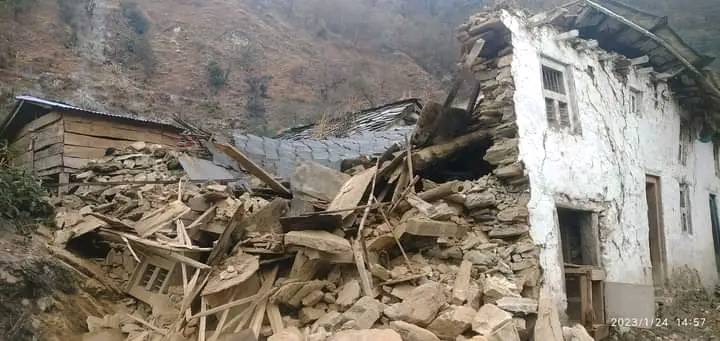 बाजुरामा भूकम्पपछिको पराकम्प जारी