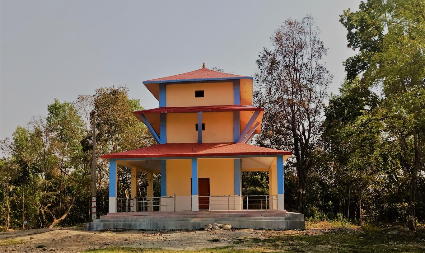 बर्दगोरीया धाममा माघी मेलाको तयारी पुरा