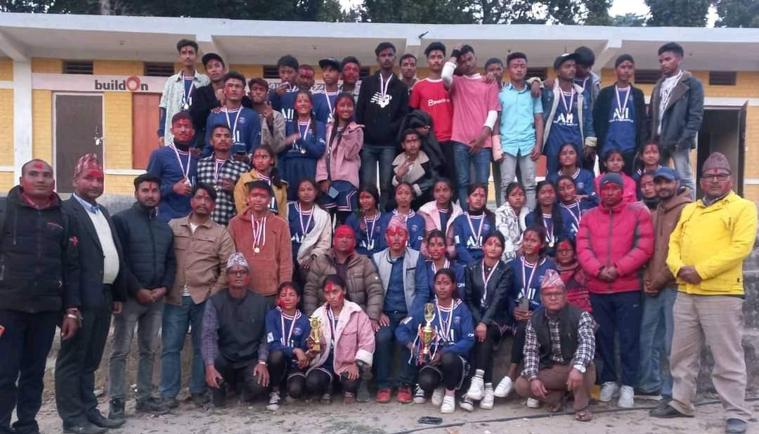 मोहन्यालमा राष्ट्रपति रनिङ्ग शिल्ड प्रतियोगिताको उपाधी राष्ट्रिय मावी सोल्टालाई