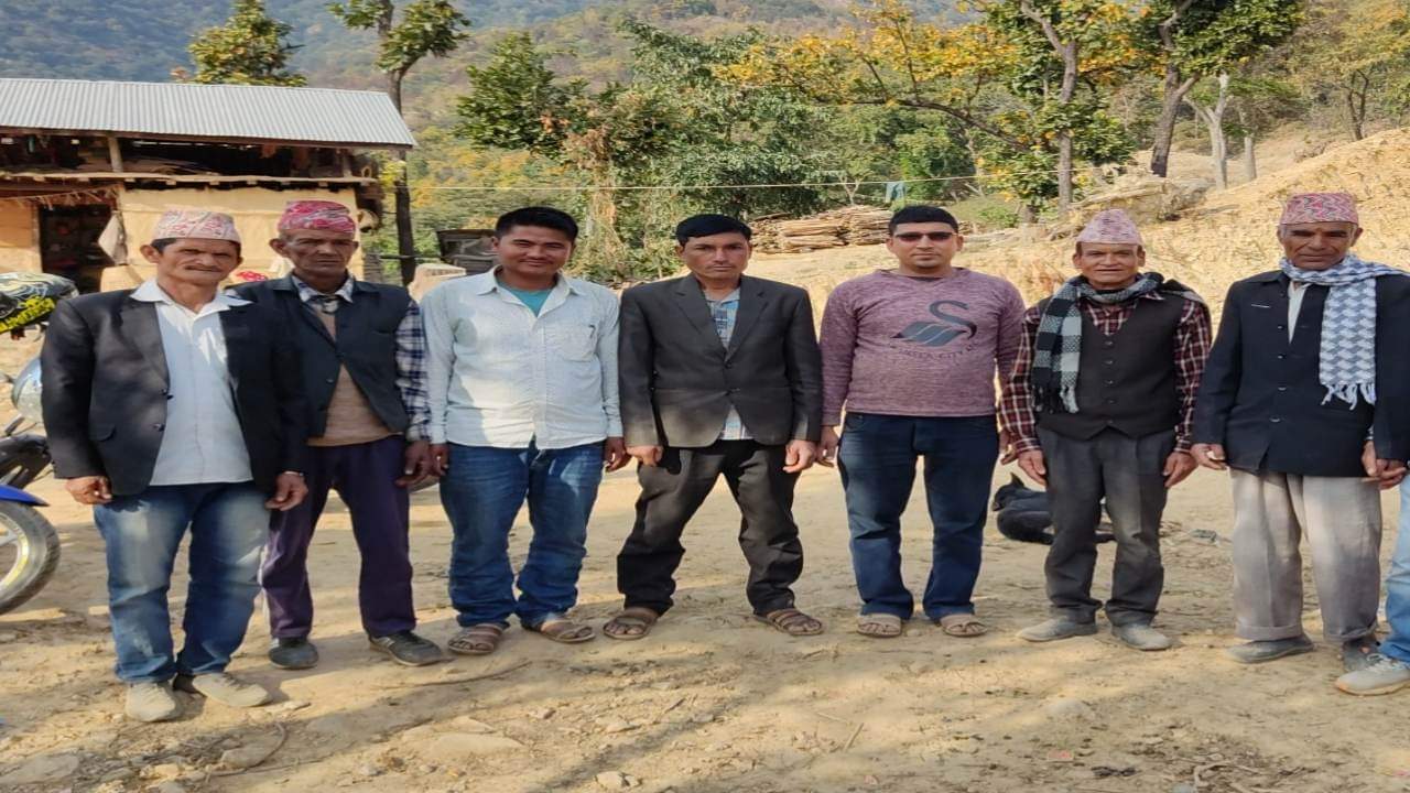 मोहन्याल गाउँपालिका कार्यालयको भवन निर्माणका लागि स्थानियले जग्गा दान गर्ने