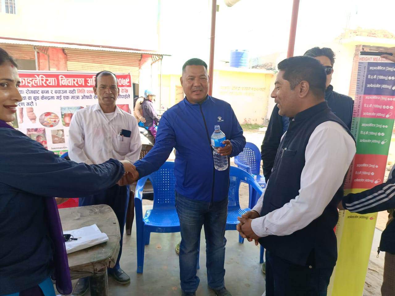 बर्दगोरियामा हात्तिपाईले रोग विरुद्धको आम औषधि सेवन आज बाट सुरु