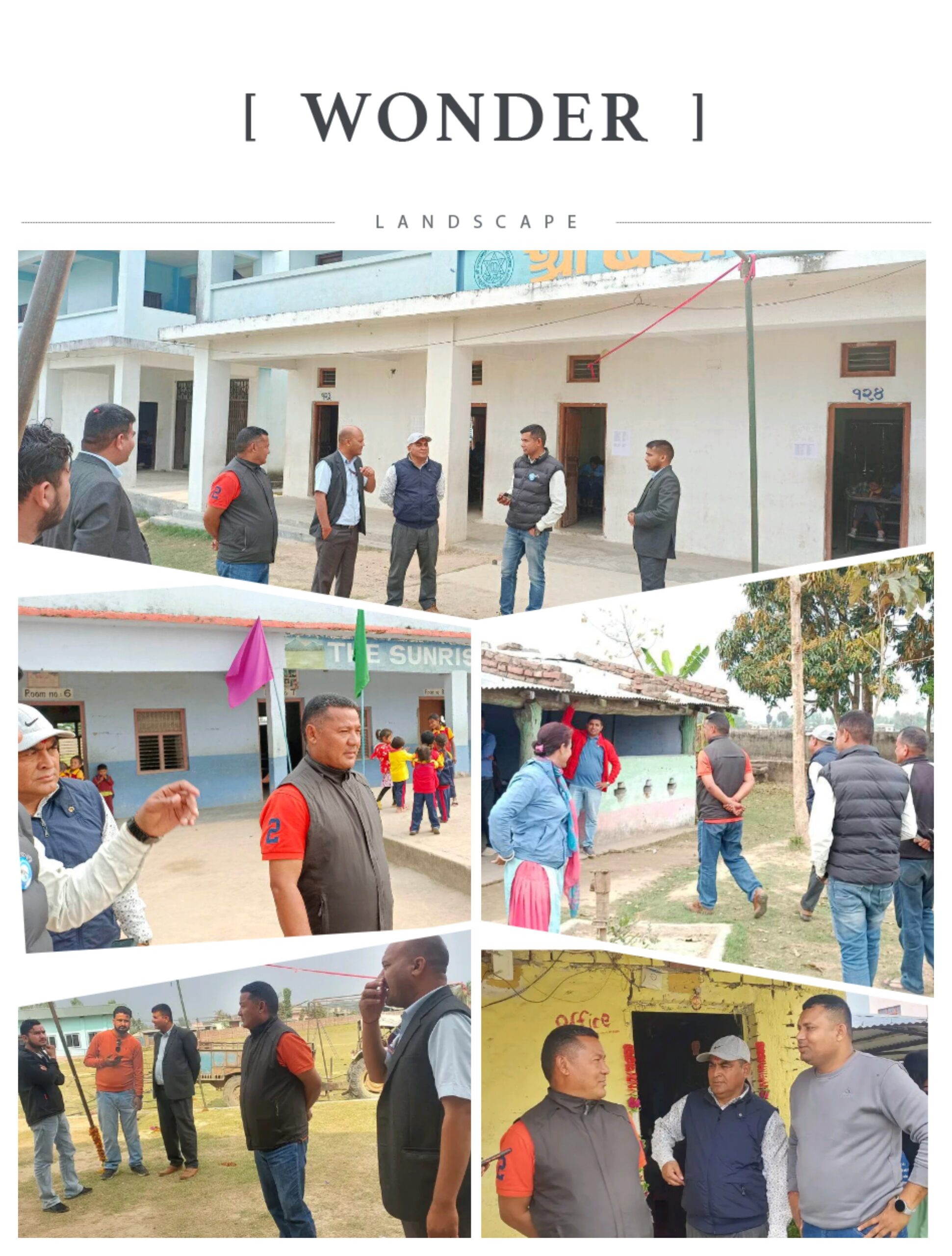 बर्दगोरियामा संचालित पालिका स्तरीय कक्षा ८ परिक्षाको अनुगमन तथा निरीक्षण