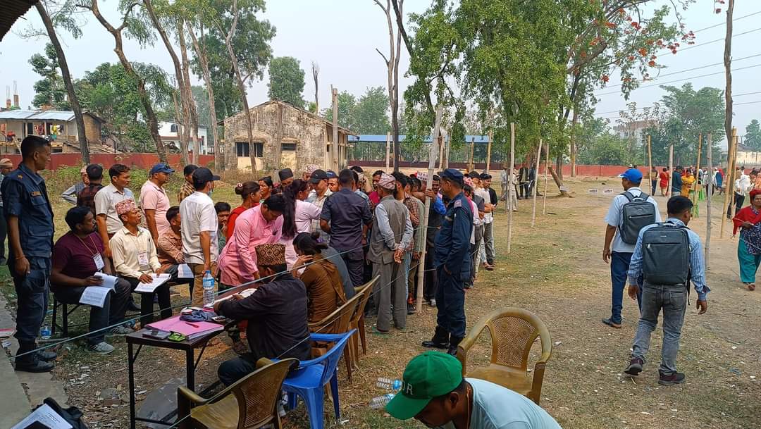 बलिया खानेपानी तथा सरसफाइ उपभोक्ताको मतदान सम्पन्न