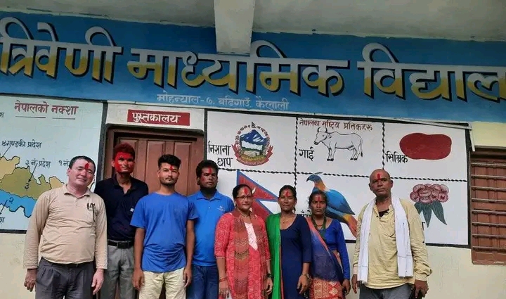 त्रिबेणी मावि बढिगाउँको व्यवस्थापन समिति अध्यक्षमा भण्डारी निर्विरोध चयन