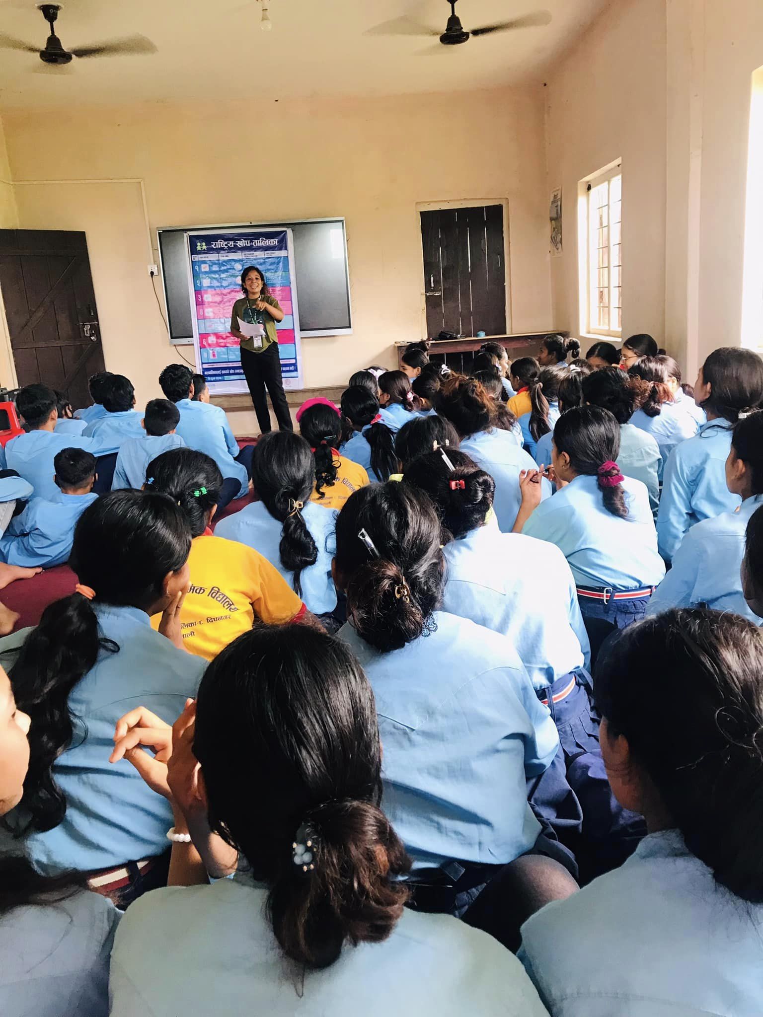ब्यवहार परिवर्तन सम्बन्धि बिद्यार्थिलाई अभिमुखिकरण