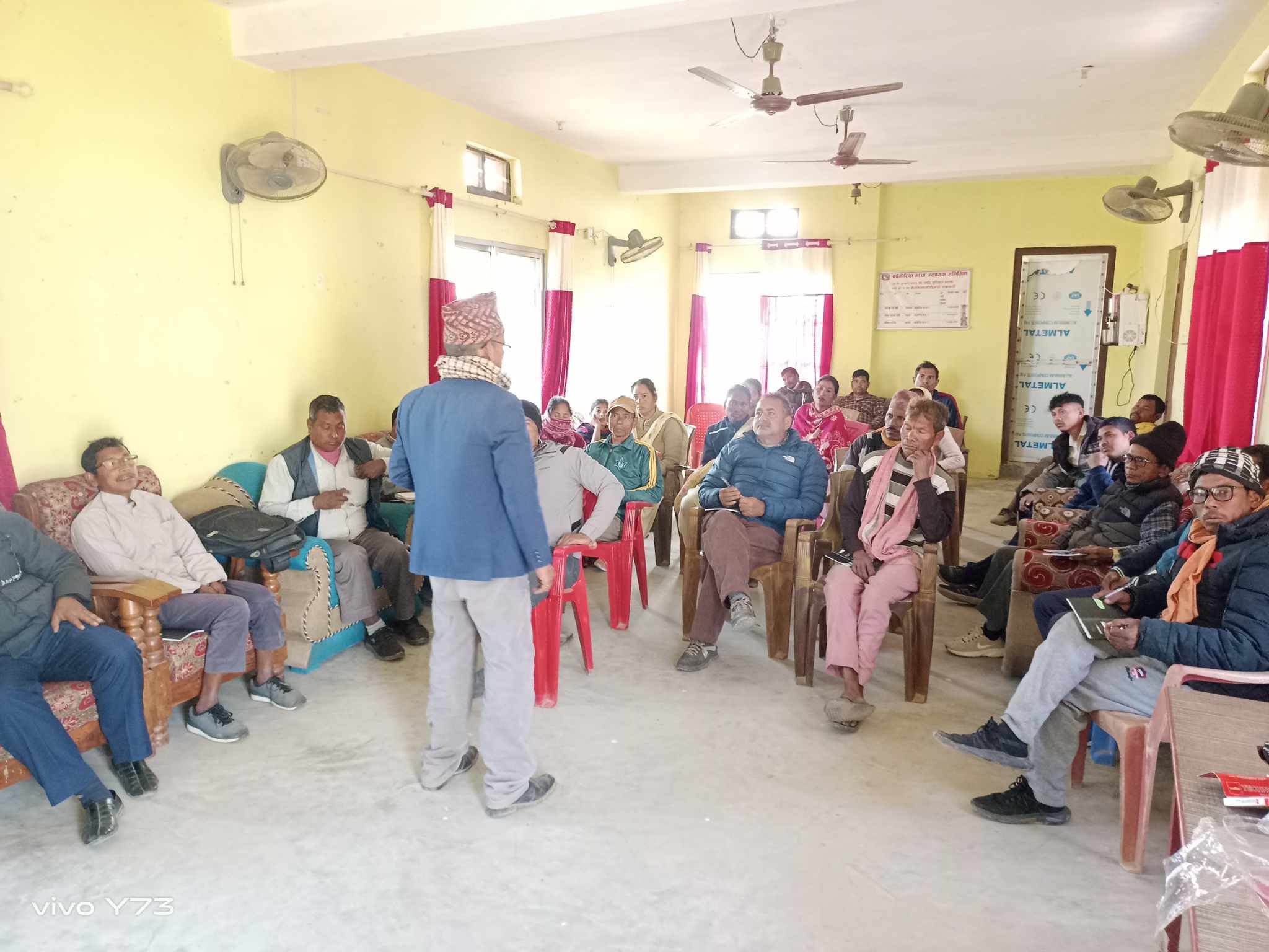 बर्दगोरियामा कृषि विकास रणनीति,प्याड्स सम्बन्धि किसानहरु संग अन्तरक्रिया तथा छलफल