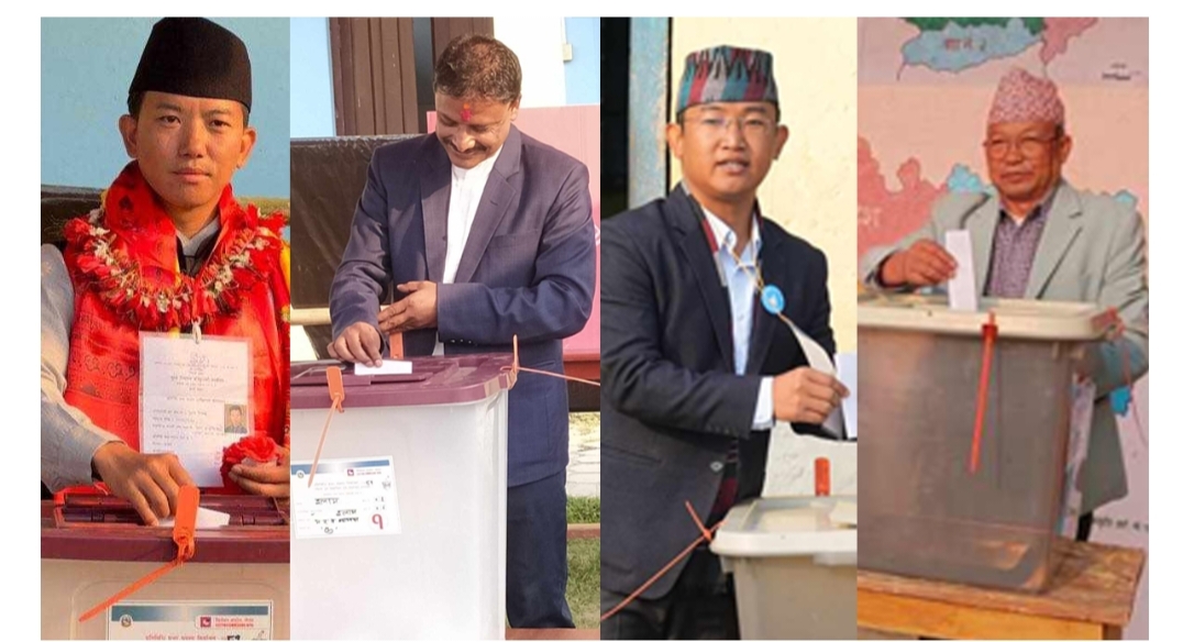 उपनिर्वाचन:इलाम-२का चार उम्मेदवारले गरे मतदान