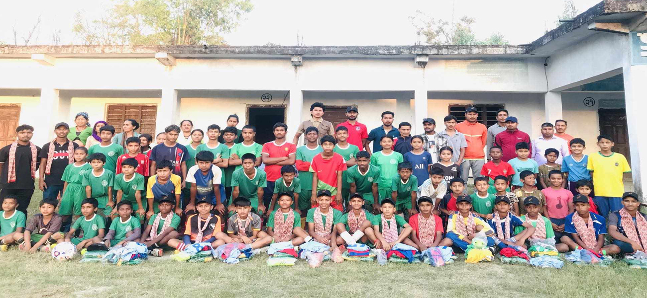 यु-१३ राष्ट्रिय फुटबल प्रतियोगितामा सहभागी हुदैं घोडाघोडी फुटबल एकेडेमी