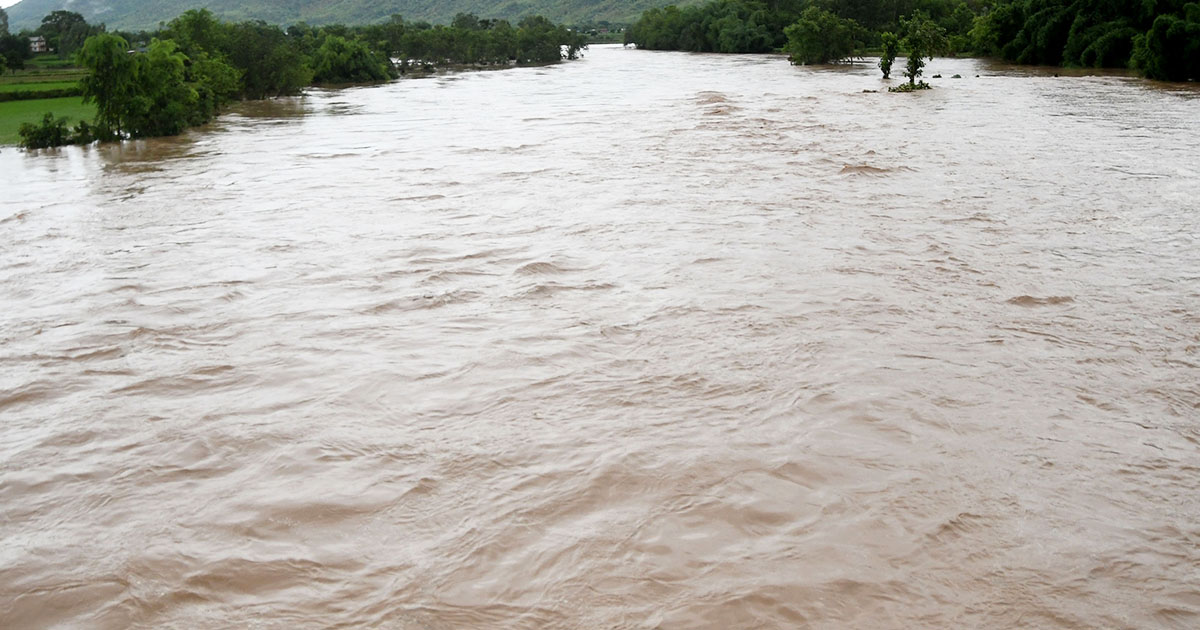 कैलालीको खुटिया नदीले सतर्कता तह पार गर्यो