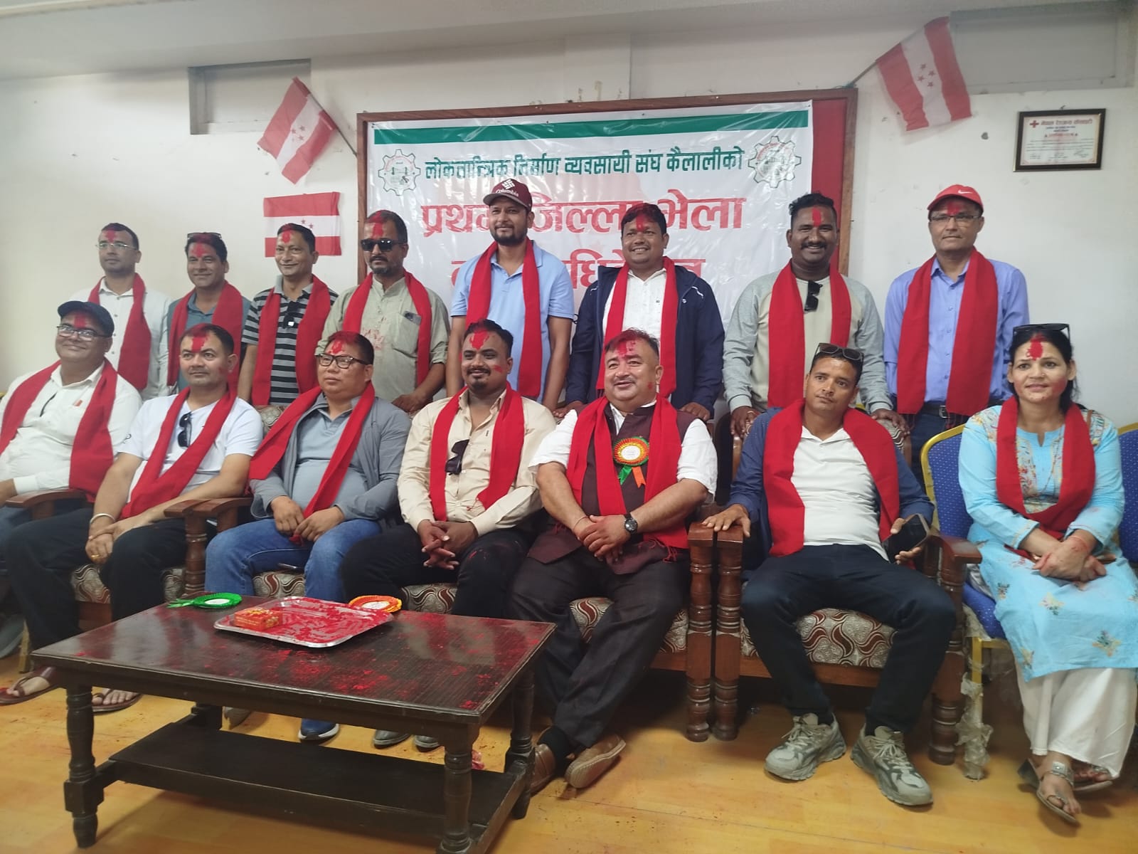 लोकतान्त्रिक निर्माण व्यवसायी संघ कैलालीको अध्यक्षमा निरन्जन शाह