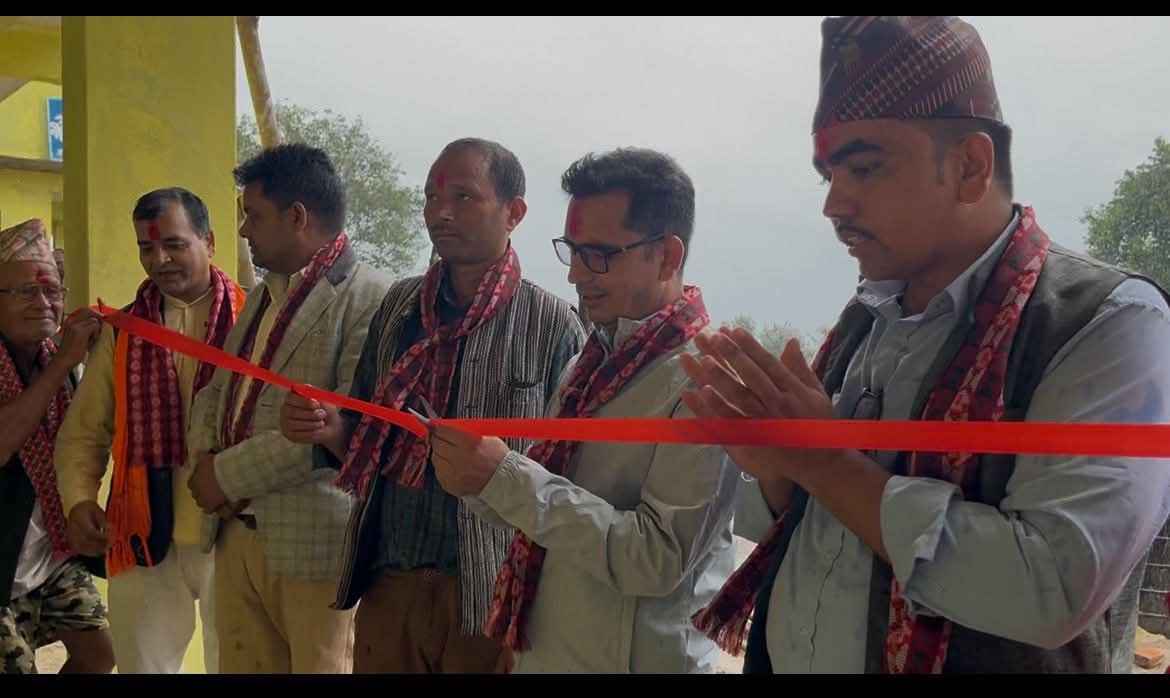 भैरवमाला राष्ट्रिय मावि सुगरखालको नवनिर्मित विद्यालय भवन उद्घाटन