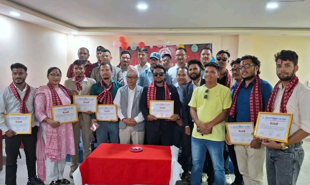 अनलाइन टिभी पत्रकार संघ कैलालीको अध्यक्षमा भरत साउँद(आलोक)निर्वाचित