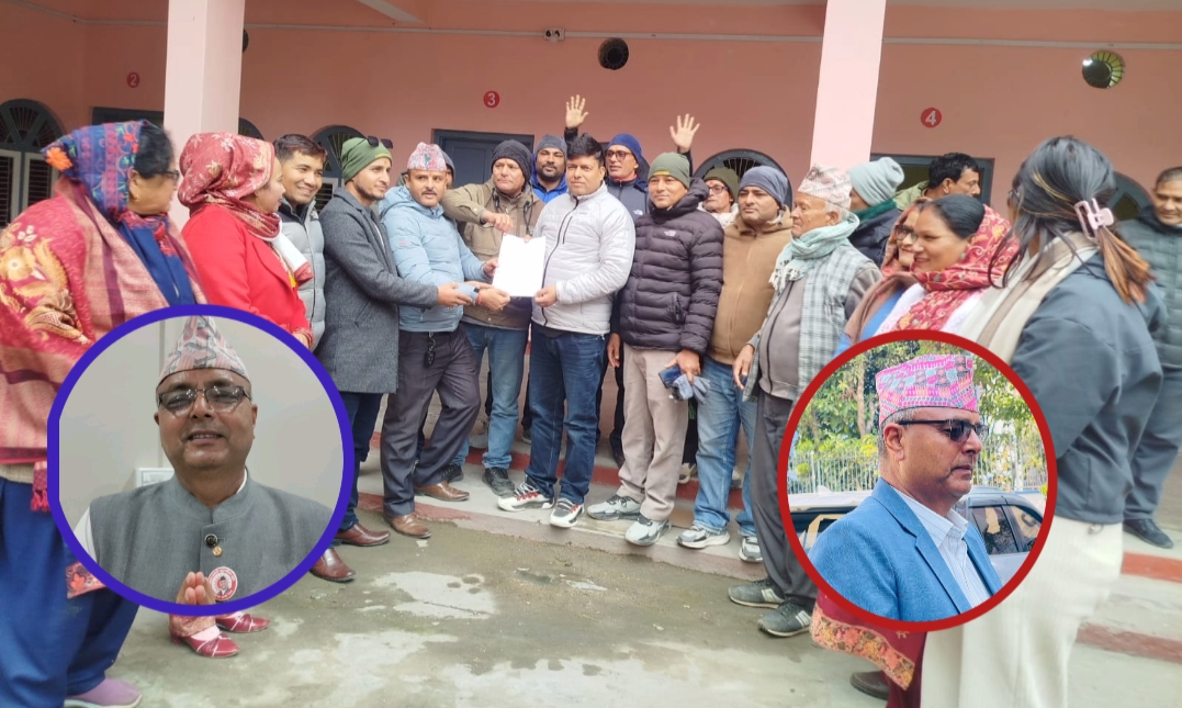 क्षेत्र नम्बर-२ ले सिफारिस नगरेको एमालेका नेता थापालाई जिल्लाले गर्‍यो सिफारिस
