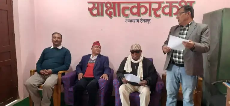 कैलाली–१ मा नेकपा संयुक्तले द्वारिका प्रसाद न्यौपानेलाई समर्थन घोषणा