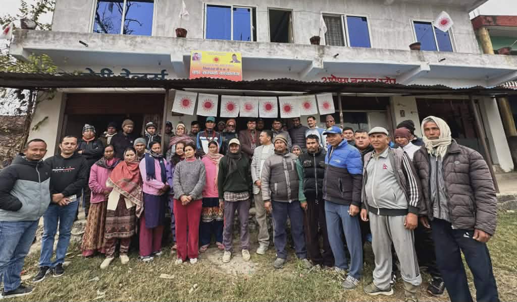 कैलाली–५ मा एमालेद्वारा २१ वटै वडा सम्पर्क कार्यालय उद्घाटन