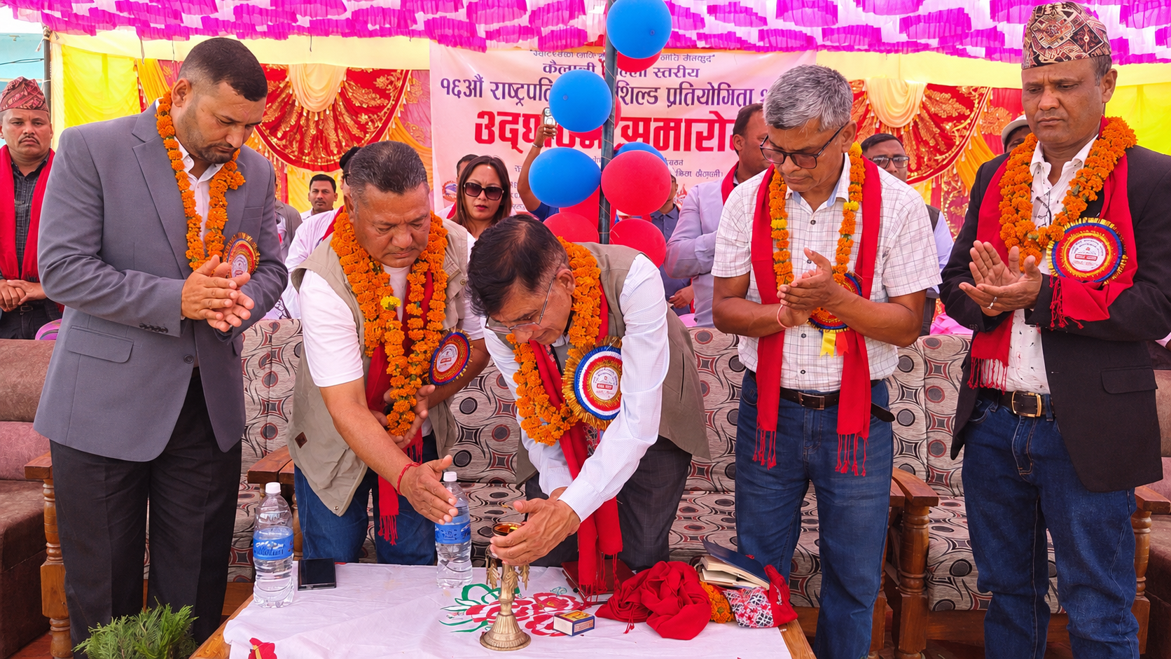 १६ औँ जिल्ला स्तरीय राष्ट्रपति रनिङ शिल्ड प्रतियोगिता बर्दगोरियामा सुरु