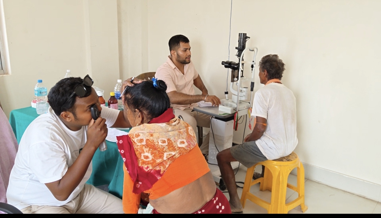 बर्दगोरिया–१ मा निःशुल्क आँखा शिविर सम्पन्न, ७ सय बढी लाभान्वित