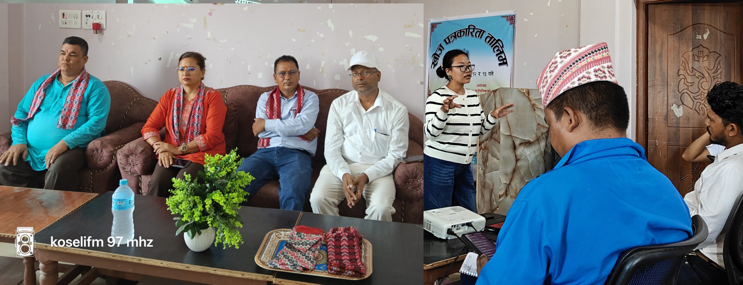 पत्रकारको क्षमता विकासमा बर्दगोरियाको पहल, तीन दिने तालिम सञ्चालन