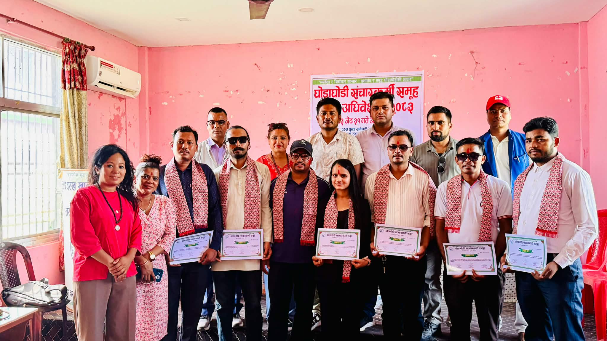 घोडाघोडी सञ्चारकर्मी समूहको अध्यक्षमा खेम ढुङ्गाना चयन