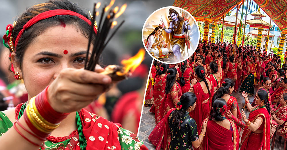 आज हरितालिका तीज, श्रद्धा र उल्लासका साथ मनाइँदै