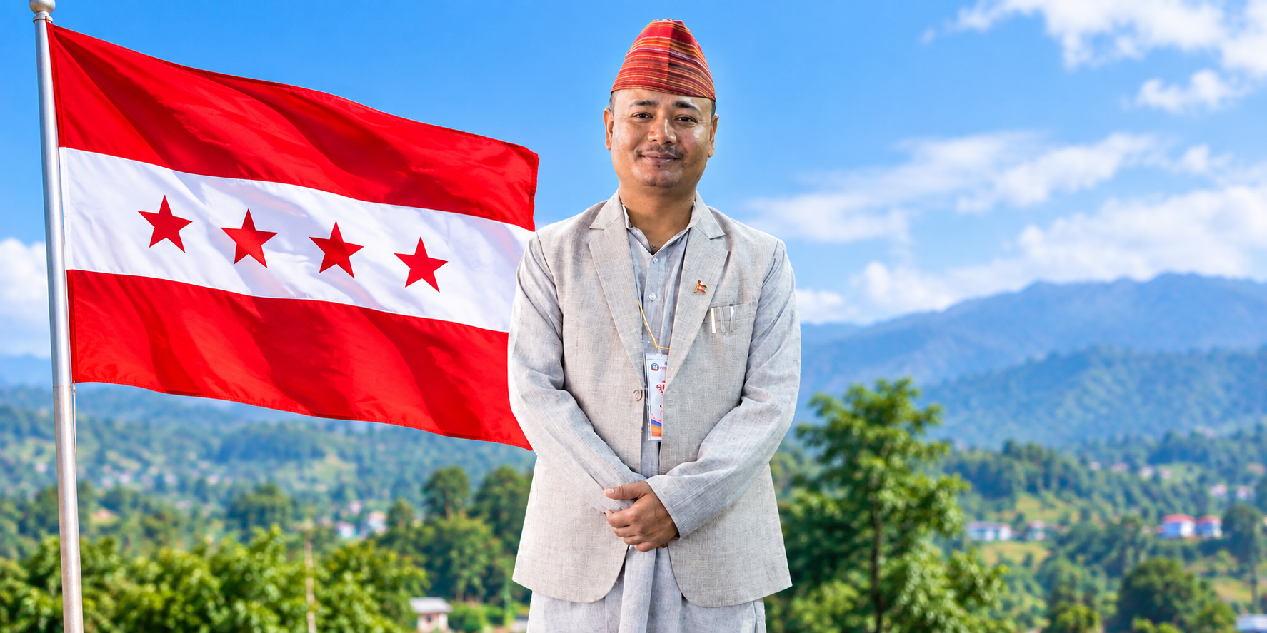 क्षेत्रीय प्रतिनिधि लोकेन्द्र कठायतद्वारा प्रदेश सभा ‘ख’सभापतिमा उम्मेदवारी घोषणा