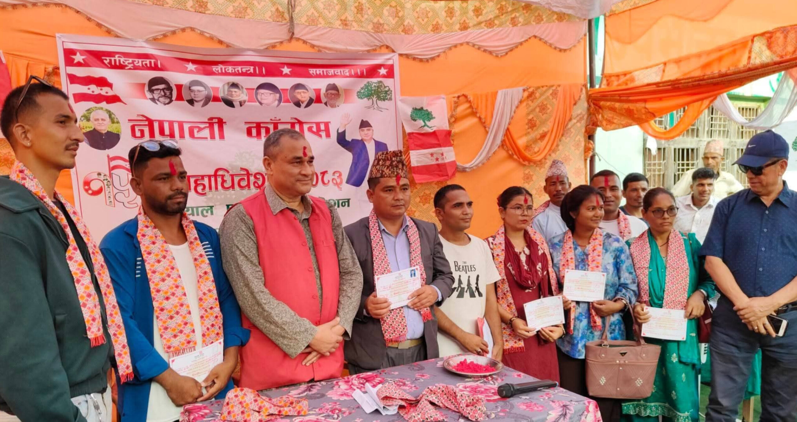 नेपाली कांग्रेस मोहन्यालको सभापतिमा प्रेमबहादुर बुढा निर्विरोध निर्वाचित